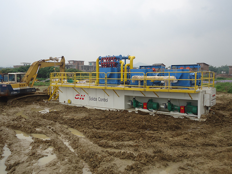 GN1000 GPM Mud Recycling System for CPP